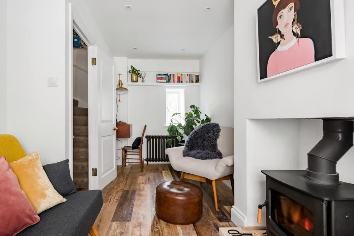 Central Georgian Townhouse With Free Parking Bath Eksteriør billede