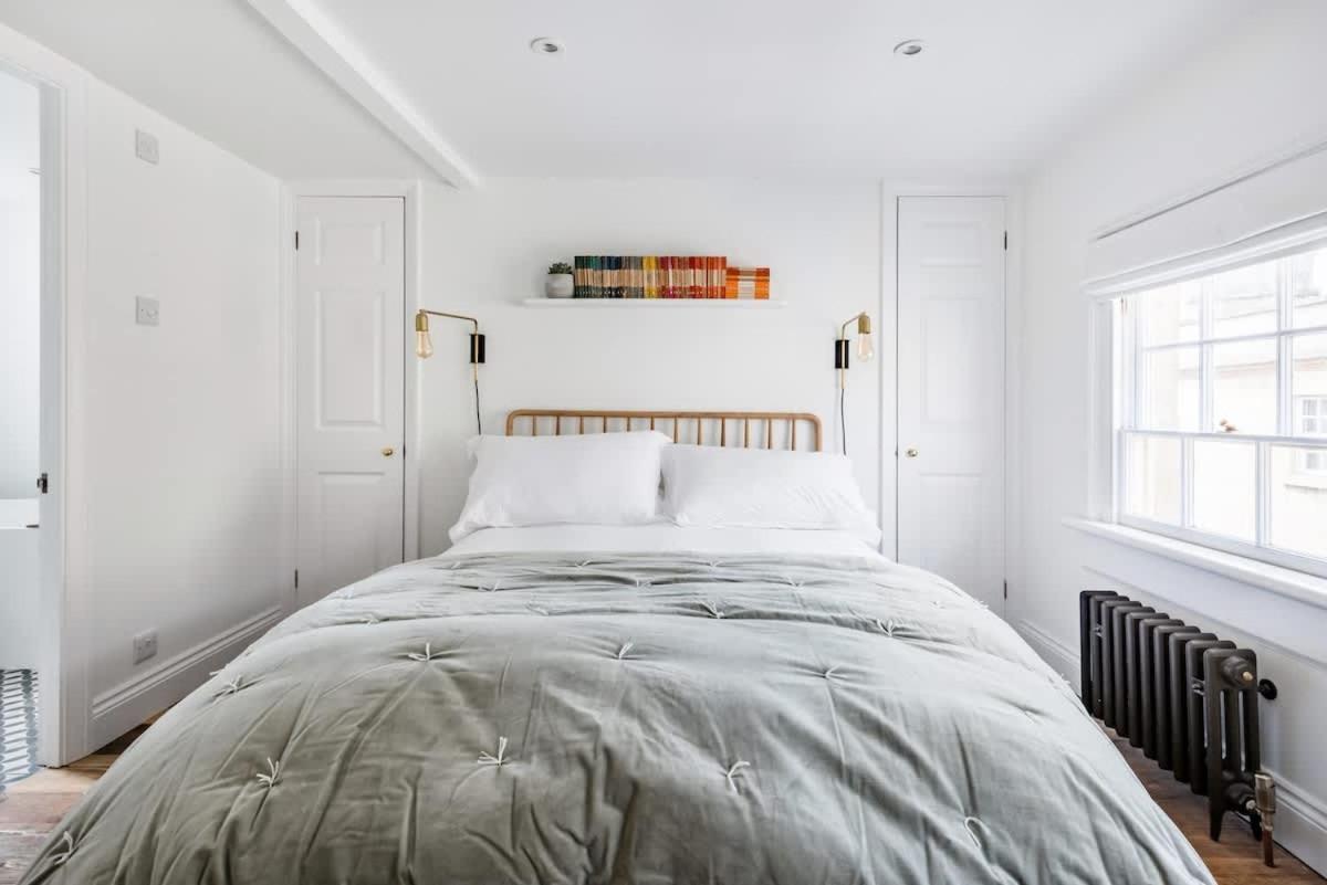 Central Georgian Townhouse With Free Parking Bath Eksteriør billede